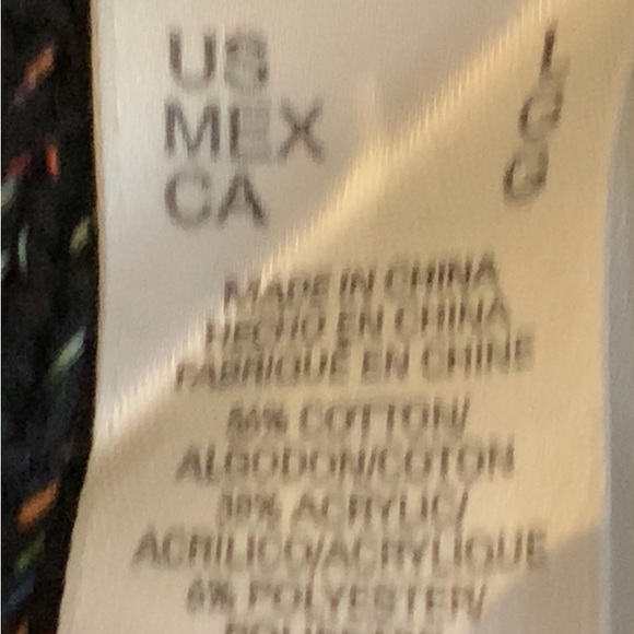 Liz Claiborne villager- soft, lightweight, cozy comfortable soft black - Picture 4 of 4